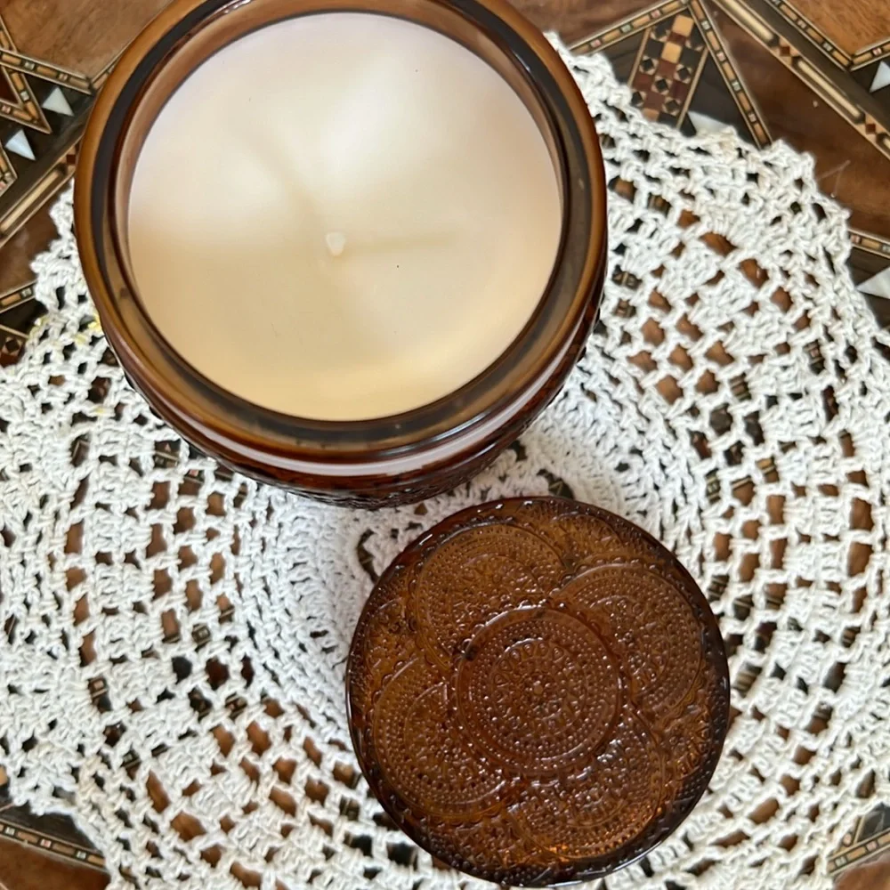 Vanilla Cedar Scented Candle